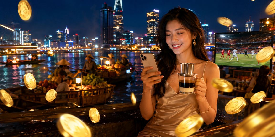 Khán giả theo dõi cá cược bóng đá tại quán cà phê TP. Hồ Chí Minh